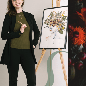 Brautstrauß-Kunstwerk für deine Hochzeit im Dezember 2027